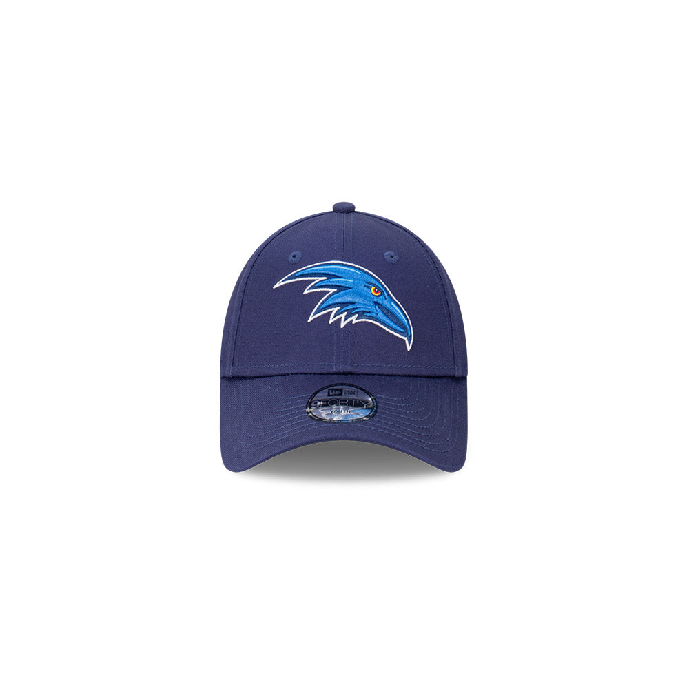 Adelaide Crows Youth Hat - AFL Official Team Colour 9Forty Kids Strapback Cap - New Era